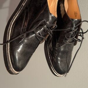 Classic Black Women's Shoes with a Silver Lining
